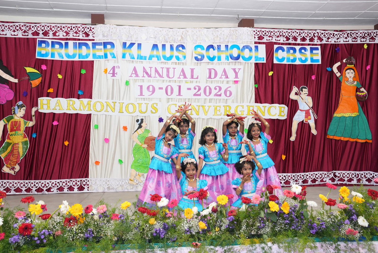 Students participating in activities